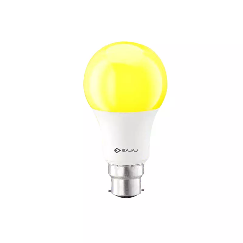 Bajaj IVORA 9W LED Bulb Yellow 830409 — 6 bulbs
