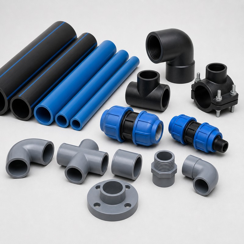 HDPE / PVC Pipes & Fittings