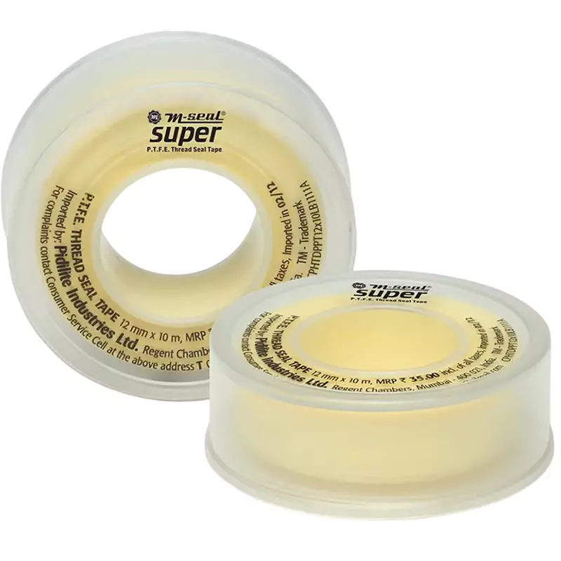 M-Seal 12 mm x 10 m PTFE Thread Seal Teflon Tape — 10 rolls